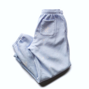 HEART SWEAT PANTS BLEACHED OUT MIST