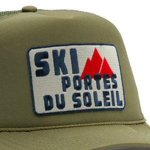 SKI DEL PORTES DU SOLEIL TRUCKER HAT