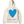 VINTAGE WHITE ZIP HOODIE BLUE