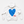 LOVE WINS HOODIE BLUE VINTAGE WHITE