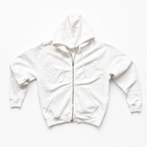 GOOD LUCK HOODIE RED VINTAGE WHITE