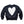 HEART CREW NECK NAVY